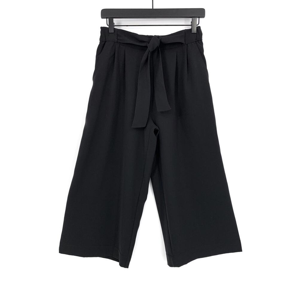 LULULEMON Noir Crop Pants Black 8